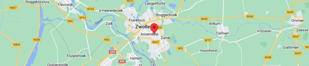 Locatiekaart Bolwijn.nl