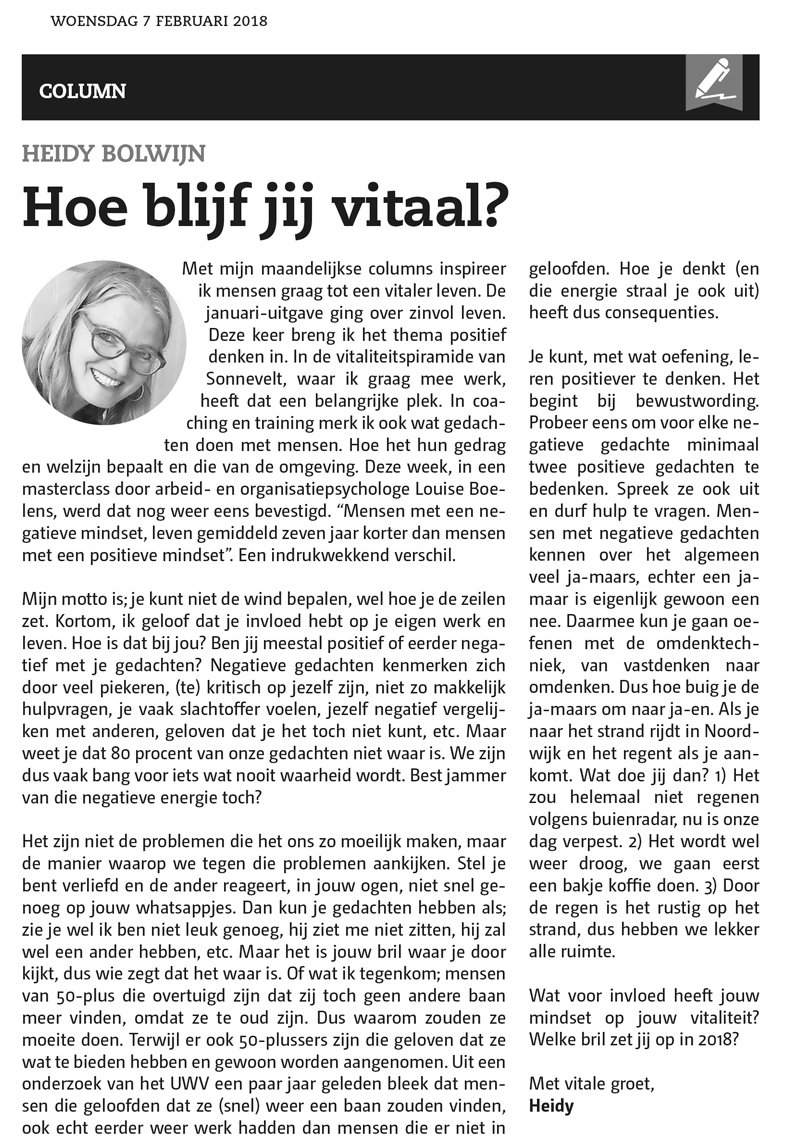 positief denken